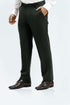 Veshbhoshaa Bluebird Men'S Dark Olive Green Formal Trousers